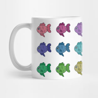 Cute colorful goldfish collection Mug